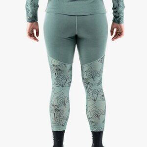 Wild Rye Jane Legging size 10 Queen of the Jungle/slate